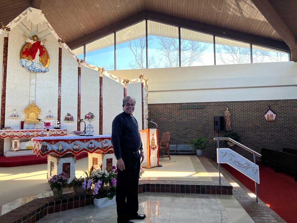 Altar of St. Thomas Syro Malabar Church, Hardford, Connecticut, USA
